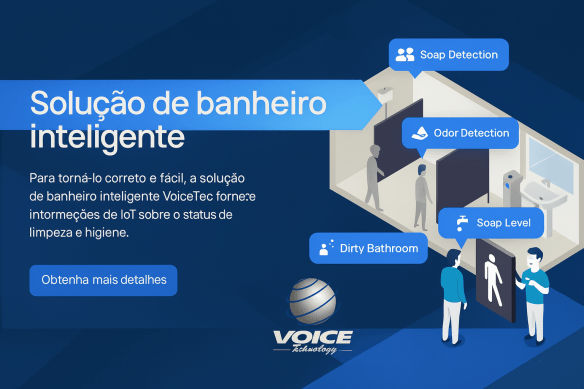 Dispositivos inteligentes para monitoramento de&nbsp;Banheiros.